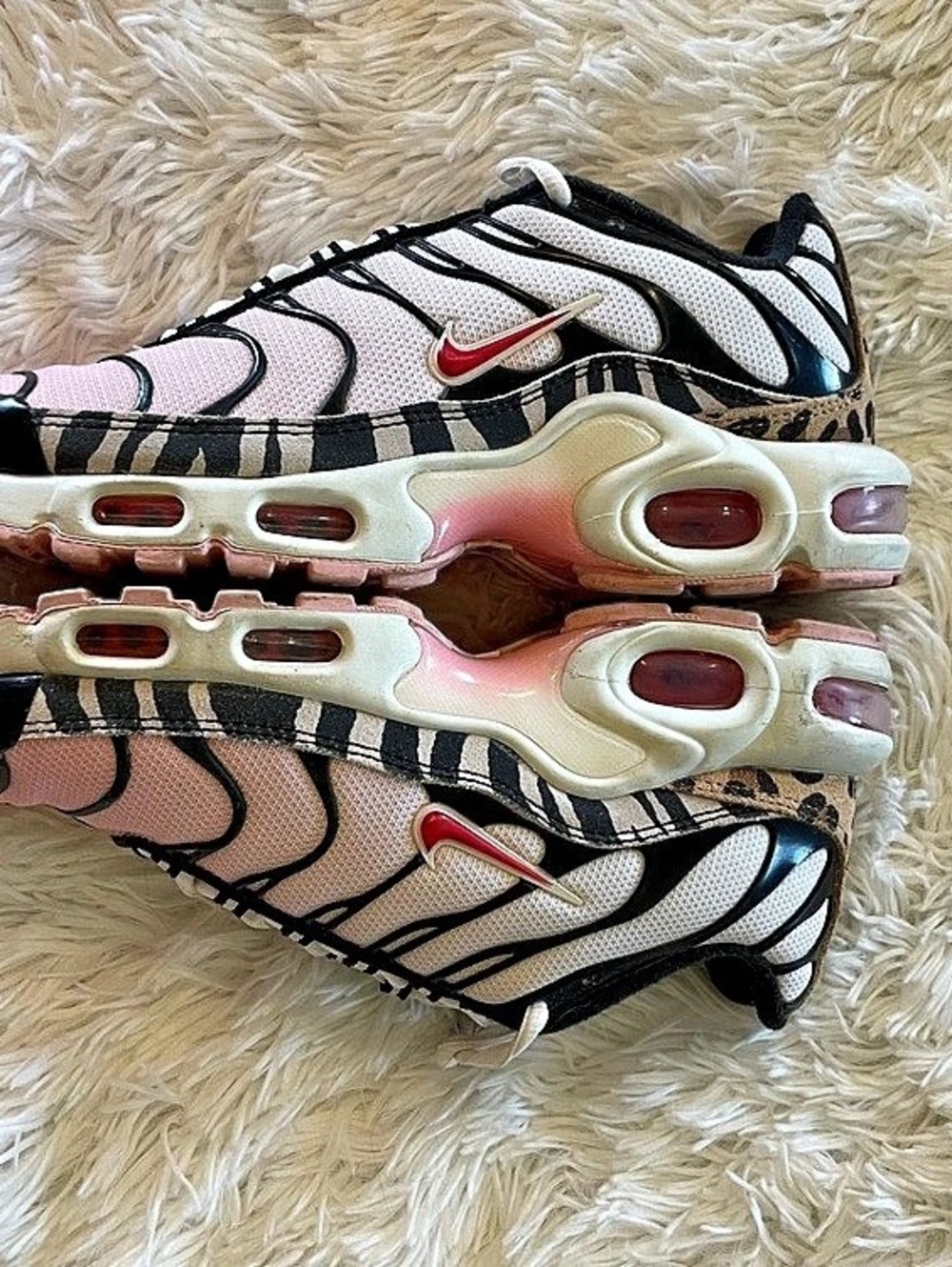 Nike Air Max Plus "Animal Instinct" Pink & Black US 8 - Picture 7 of 8